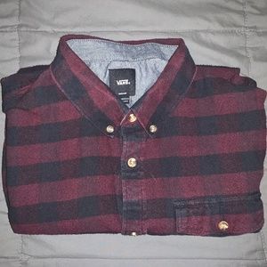 VANS - M - FLANNEL BUTTON DOWN